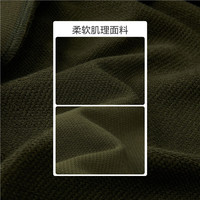 佐丹奴卫衣男女纯色简约风休闲上衣圆领长袖套头衫18024646 23森林绿 S