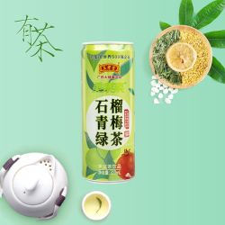 美果来 王老吉石榴青梅绿茶 6罐