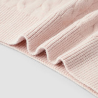 森马 Semir森柔毛衫|商场同款毛衣女圆领纯色简约2024新款冬季绞花上衣