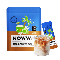 临期品:NOWWA COFFEE 挪瓦咖啡 生椰咖啡浓缩液 15ml*10条