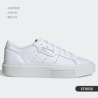 adidas 阿迪达斯 正品三叶草 SLEEK SUPER 女子经典休闲板鞋EE4719