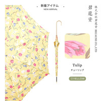 Because 碧蔻资 日本碧蔻资because co.,ltd长柄雨伞女直柄伞晴雨两用轻便小清新