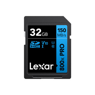 Lexar 雷克沙 C10 4K视频高清 32G 读速150MB/s 高速800x Pro