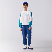 安德玛(Under Armour)童装男童针织长裤冬季LOGO印花束脚百搭保暖运动裤244125528 深蓝 160