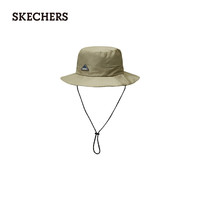 斯凯奇(Skechers)2024年新款山野户外系列男女同款户外防晒渔夫帽L224U020