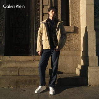 Calvin Klein Jeans24秋季新款男士ck三合一户外通勤连帽派克服羽绒服J327348