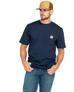 Carhartt Men's Loose Fit Heavyweight Short-Sleeve Pocket T-Shirt