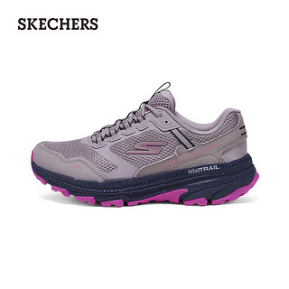 斯凯奇（Skechers）女子复古跑步鞋129525C 茱萸粉/MVE 37