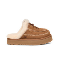 UGG 女士时尚舒适纯色厚底系带装饰休闲半拖包头拖 1158260