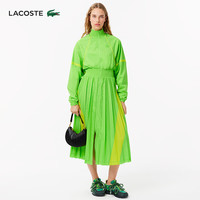 法国拉科斯特 LACOSTE女装24秋季时尚潮流休闲简约长袖裙子|EF3516 TTV/茉莉绿 40 /170