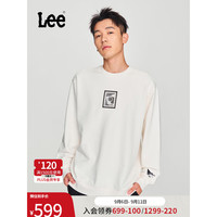 李 Lee商场同款24早秋新舒适版音乐灵感图案印花男卫衣LMT007828201