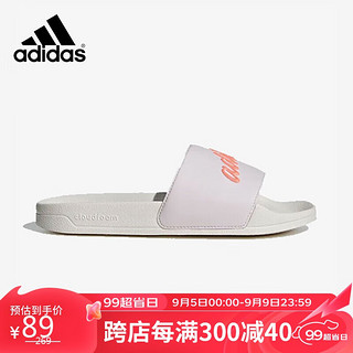 adidas 阿迪达斯 Neo拖鞋男鞋女鞋运动鞋休闲沙滩鞋GZ5925 36.5码uk4码