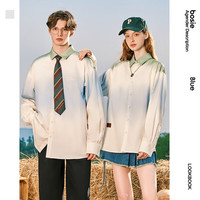 bosie仿扎染印花衬衫62421703205 米白色 175/92A