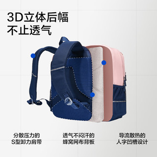 Skechers斯凯奇儿童双肩包书包户外百搭休闲背包大容量背包L324K077 薰衣草紫/005U 均码