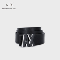 阿玛尼 EMPORIO ARMANIARMANI EXCHANGE24秋季AX男士徽标时尚扳扣腰带 100 【带长100CM】
