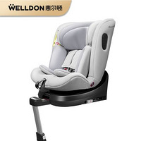 WELLDON 惠尔顿 小巨星i-size儿童安全座椅汽车0-12岁宝宝通用isofix接口 浅灰