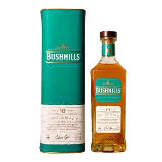 BUSHMILLS 百世醇 10年 爱尔兰威士忌 单一麦芽威士忌 700ml