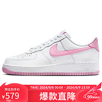 NIKE 耐克 男子空军一号AF1 AIR FORCE 1运动鞋FJ4146-101白粉40