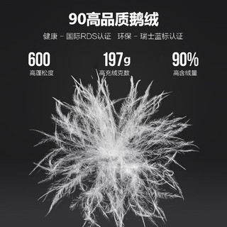 波司登（BOSIDENG）反季清仓奥莱鹅绒羽绒服女短款加厚休闲保暖90绒外套B10143274 黑色 亮漆黑80JH 160/84A