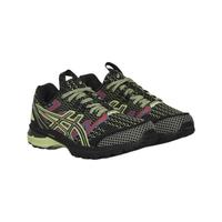 ASICS 亚瑟士 US4-S GEL-TERRAIN 中性休闲运动鞋 黑色/霓虹石灰色