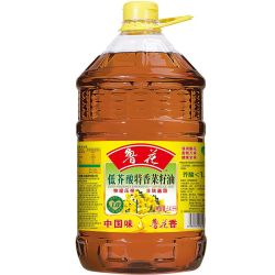 luhua 鲁花 低芥酸特香菜籽油5.43L桶装非转基因