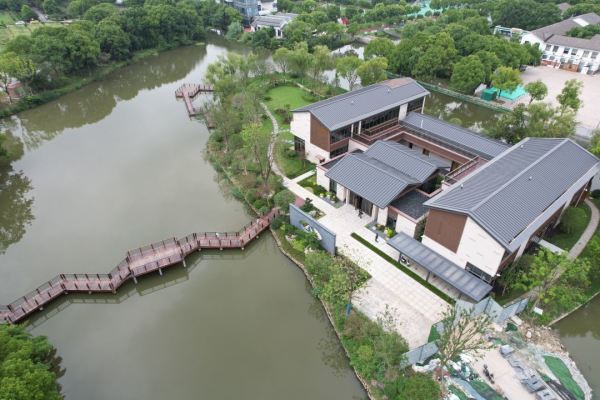 周末不加价!古镇边!闹中取静!昆山姑苏小院·千灯荟 荟享双床房 1晚含双早