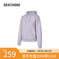 斯凯奇（Skechers）外套男女2024年P424W138 幽谷紫/04PG L