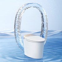 恒洁（HEGII）智能马桶一体机 不限水压带水箱座圈加热智能坐便器