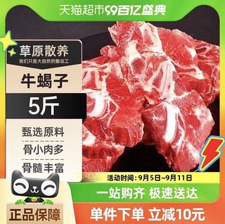 88VIP：祁连天宝 甘肃牛蝎子牛脊骨带肉 2500g