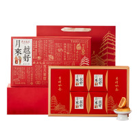 西安饭庄 月来越好月饼礼盒 400g(8枚)