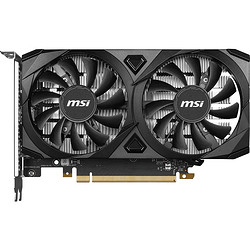 MSI 微星 万图师 GeForce RTX 3050 VENTUS 2X 6G OC 超频版 电竞游戏设计电脑显卡