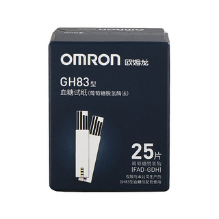 OMRON 欧姆龙 GH83型 血糖试纸25片+25支针头