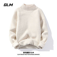 百亿补贴：GLM 森马集团品牌GLM毛衣男冬季新款韩版纯色加厚保暖半高领针织衫