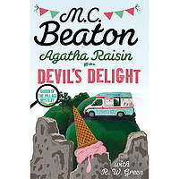 英文原版Agatha Raisin  Devil's Delight阿加莎·葡萄干恶魔的喜悦 Constable M.C.Beaton 惊险悬疑推理文学小说书籍