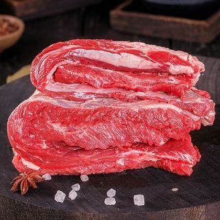 西牛优选牛肉新鲜牛腩肉4斤鲜切整块牛腩2斤生鲜牛排黄牛肋条食材