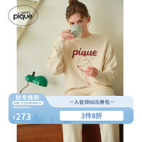 Gelato pique gelatopique24春夏男女同款睡裤冰淇淋小熊长裤PUCP241316 象牙白 S