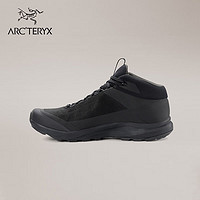 ARC'TERYX 始祖鸟 ARC’TERYX始祖鸟 AERIOS 中帮 覆盖防水 男子 徒步鞋 BLACK/BLACK/黑色/黑色 7.5