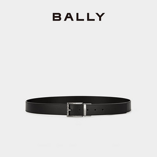 BALLY/巴利24秋冬黑色牛皮革男士双面设计腰带6308777 黑色 110cm