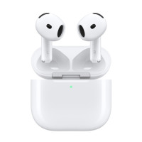 Apple AirPods 4 主动降噪款 半入耳式真无线蓝牙耳机 白色 无线充电 Type-C