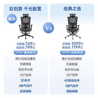 西昊M90 人体工学椅办公电脑椅电竞椅人工力学座椅宿舍椅子新Vito
