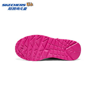 斯凯奇（Skechers）中大童百搭舒适鞋子310451L 桃红色 28.5码