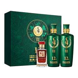 MAO PU 毛铺 草本年份酒 52%vol 12年礼盒 500ml*2瓶