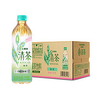 88VIP：SUNTORY 三得利 微甜清茶绿茶饮料500ml*15瓶清新自然