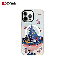 comma 珂玛 苹果16手机壳iPhone16Promax艺术卡通磁吸防摔幻彩手机壳 幻彩-魔法师 iPhone16Plus