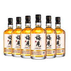 MeiJian 梅见 青梅酒梅子酒12度750ml*6瓶白梅见果酒低度酒