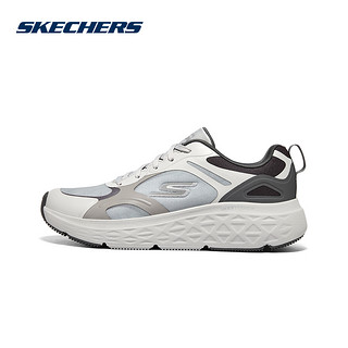 SKECHERS 斯凯奇 官方旗舰春季新款男子缓震厚底跑鞋舒适透气运动鞋