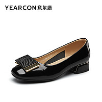 YEARCON 意尔康 女士浅口皮鞋 15629D56E12WT