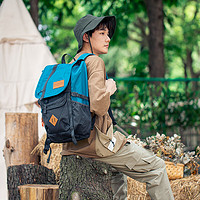 JANSPORT 杰斯伯 双肩包运动户外旅行多功能电脑包男女包 T52S0F3 冷蓝