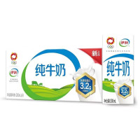 浓醇营养：yili 伊利 纯牛奶 全脂 200ml*24盒