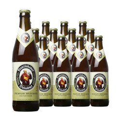 Franziskaner 范佳乐 教士 啤酒 450ml12瓶 整箱装